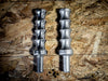 Machined out of 6061 billet aluminum Dagger top knob & adapter  Comes with all supplied hardware Color options Polished aluminum or Billet hammertone Fits most manual vehicles Could be used for any custom application MADE IN USA