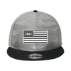 American flag DeBerti camo Snapback Hat