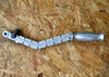 Fully machined out of 6160 billet aluminum 2 piece machined handbrake Machined top handle Machined lower stem Machined clevis Optional pass through or stand alone master cylinder sizes (5/8″ or 3/4″) Optional aluminum forged 11:1 ratio bracket (comes with master cylinder option) Color options: Anodized black, anodized clear, billet hammer tone or polished aluminum Stainless steel handle hardware High quality shoulder bolts & hardware 18'' tall handle MADE IN THE USA