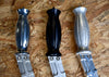 Fully machined out of 6160 billet aluminum 2 piece machined handbrake Machined top handle Machined lower stem Machined clevis Optional pass through or stand alone master cylinder sizes (5/8″ or 3/4″) Optional aluminum forged 11:1 ratio bracket (comes with master cylinder option) Color options: Anodized black, anodized clear, billet hammer tone or polished aluminum Stainless steel handle hardware High quality shoulder bolts & hardware 18'' tall handle MADE IN THE USA