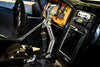 Fully machined out of 6160 aluminum 2 piece machined handbrake Machined top handle Machined lower stem Machined clevis Optional pass through master cylinder sizes (5/8″ or 3/4″) Optional aluminum forged 11:1 ratio bracket (comes with master cylinder option) Color options: anodized black, anodized clear or polished aluminum Stainless steel handle hardware High quality shoulder bolts & hardware 18'' tall handle MADE IN THE USA