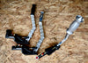 Fully machined out of 6160 billet aluminum 2 piece machined handbrake Machined top handle Machined lower stem Machined clevis Optional pass through or stand alone master cylinder sizes (5/8″ or 3/4″) Optional aluminum forged 11:1 ratio bracket (comes with master cylinder option) Color options: Anodized black, anodized clear, billet hammer tone or polished aluminum Stainless steel handle hardware High quality shoulder bolts & hardware 18'' tall handle MADE IN THE USA