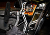 Fully machined out of 6160 aluminum 2 piece machined handbrake Machined top handle Machined lower stem Machined clevis Optional pass through master cylinder sizes (5/8″ or 3/4″) Optional aluminum forged 11:1 ratio bracket (comes with master cylinder option) Color options: anodized black, anodized clear or polished aluminum Stainless steel handle hardware High quality shoulder bolts & hardware 18'' tall handle MADE IN THE USA