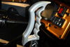 Fully machined out of 6160 aluminum 2 piece machined handbrake Machined top handle Machined lower stem Machined clevis Optional pass through master cylinder sizes (5/8″ or 3/4″) Optional aluminum forged 11:1 ratio bracket (comes with master cylinder option) Color options: anodized black, anodized clear or polished aluminum Stainless steel handle hardware High quality shoulder bolts & hardware 18'' tall handle MADE IN THE USA